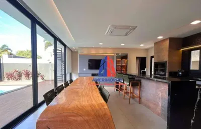 Sobrado com 4 dormitórios à venda, 390 m² por r$ 3.690.000,00 - condomínio terras do imperador - americana/sp