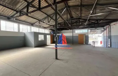 Salão para alugar, 411 m² por r$ 8.786,00/mês - brieds - americana/sp