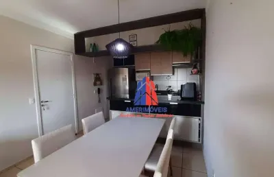 Apartamento com 2 dormitórios à venda, 69 m² por r$ 420.000,00 - vila santa catarina - americana/sp