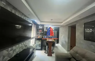 Apartamento com 2 dormitórios à venda, 45 m² por r$ 250.000,00 - jardim terramérica i - americana/sp