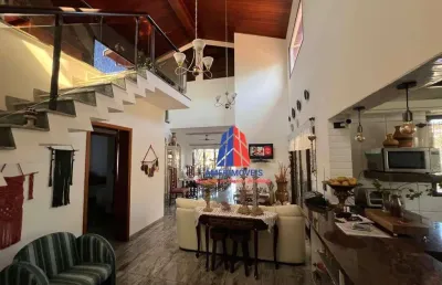 Casa com 4 dormitórios, 414 m² - venda por r$ 3.000.000,00 ou aluguel por r$ 9.318,00/mês - vila frezzarim - americana/sp