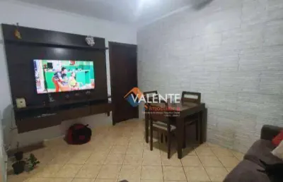 Casa com 2 dormitórios à venda, 84 m² por r$ 460.000,00 - centro - são vicente/sp