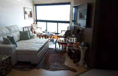 Apartamento com 3 dormitórios à venda, 134 m² por r$ 905.000,00 - centro - são vicente/sp