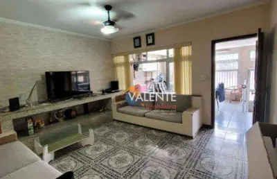 Casa com 3 dormitórios à venda, 114 m² por r$ 350.000,00 - centro - são vicente/sp