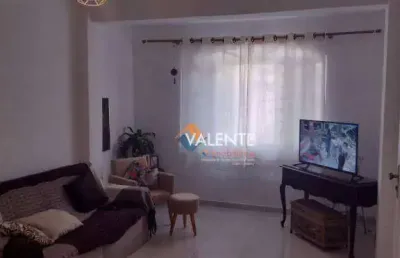 Sobrado com 3 dormitórios à venda, 119 m² por r$ 450.000,00 - centro - são vicente/sp
