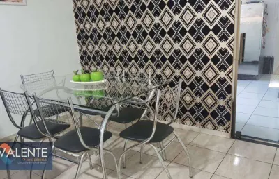 Village com 3 dormitórios à venda, 127 m² por r$ 424.000,00 - vila melo - são vicente/sp