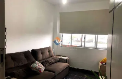 Apartamento com 1 dormitório à venda, 70 m² por r$ 210.000,00 - vila nossa senhora de fátima - são vicente/sp