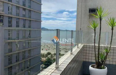 Apartamento com 2 dormitórios à venda, 125 m² por r$ 450.000,00 - itararé - são vicente/sp