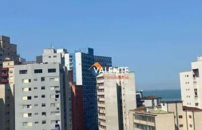 Apartamento com 1 dormitório à venda, 64 m² por r$ 255.000,00 - itararé - são vicente/sp