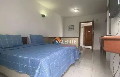 Flat com 1 dormitório à venda, 32 m² por r$ 160.000,00 - centro - são vicente/sp