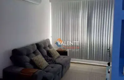 Apartamento com 2 dormitórios à venda, 75 m² por r$ 280.000,00 - catiapoã - são vicente/sp