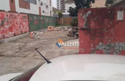 Terreno à venda, 334 m² por r$ 2.300.000,00 - aparecida - santos/sp