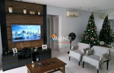 Apartamento garden com 3 dormitórios à venda, 152 m² por r$ 1.150.000,00 - centro - são vicente/sp
