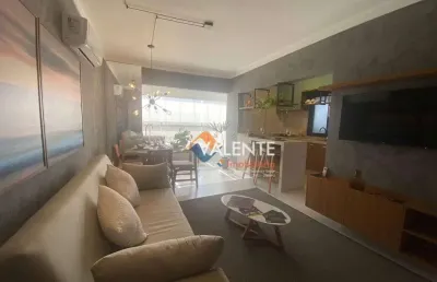 Apartamento com 2 dormitórios à venda, 67 m² por r$ 518.000,00 - maracanã - praia grande/sp