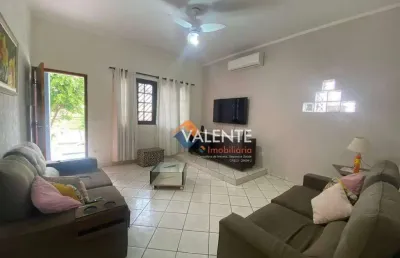 Sobrado com 5 dormitórios para alugar, 189 m² por r$ 7.500,00/mês - boqueirão - praia grande/sp