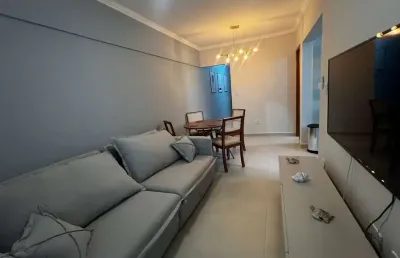 Apartamento com 2 dormitórios à venda, 72 m² por r$ 440.000,00 - caiçara - praia grande/sp