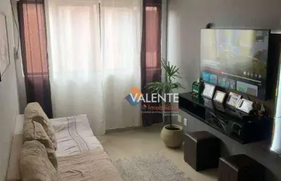 Apartamento com 2 dormitórios à venda, 76 m² por r$ 195.000,00 - parque são vicente - são vicente/sp