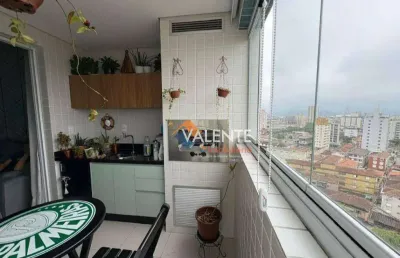 Apartamento com 3 dormitórios à venda, 85 m² por r$ 1.250.000,00 - boqueirão - santos/sp