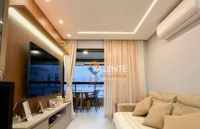 Apartamento com 3 dormitórios à venda, 118 m² por r$ 1.755.000,00 - canto do forte - praia grande/sp