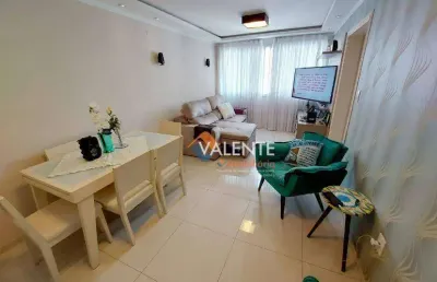 Apartamento com 2 dormitórios à venda, 72 m² por r$ 610.500,00 - centro - são vicente/sp