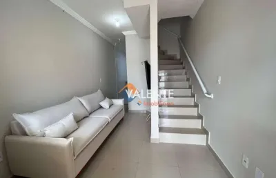 Casa com 2 dormitórios à venda por r$ 440.000,00 - solemar - praia grande/sp