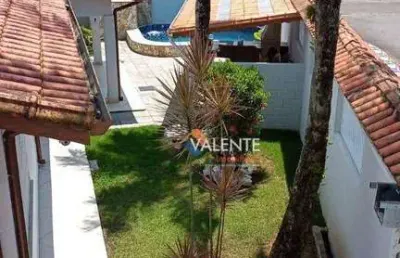 Casa com 7 dormitórios à venda, 300 m² por r$ 1.300.000,00 - balneário flórida - praia grande/sp
