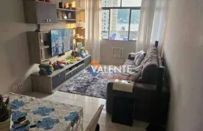 Apartamento com 2 dormitórios à venda, 113 m² por r$ 410.000,00 - centro - são vicente/sp