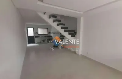 Sobrado com 3 dormitórios à venda, 108 m² por r$ 670.000,00 - caiçara - praia grande/sp