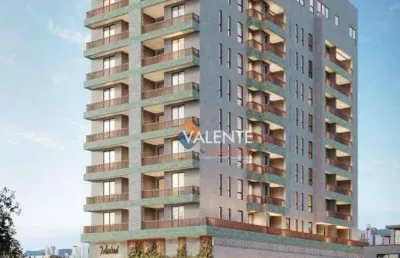 Apartamento com 2 dormitórios à venda, 65 m² por r$ 525.000,00 - vila guilhermina - praia grande/sp
