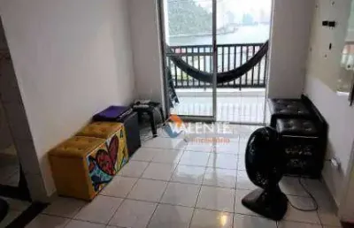 Apartamento com 1 dormitório à venda, 49 m² por r$ 215.000,00 - parque prainha - são vicente/sp