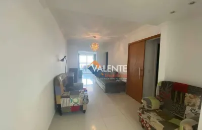 Apartamento com 3 dormitórios para alugar, 104 m² por r$ 6.000,00/mês - canto do forte - praia grande/sp