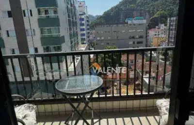 Apartamento com 2 dormitórios à venda, 138 m² por r$ 520.000,00 - itararé - são vicente/sp