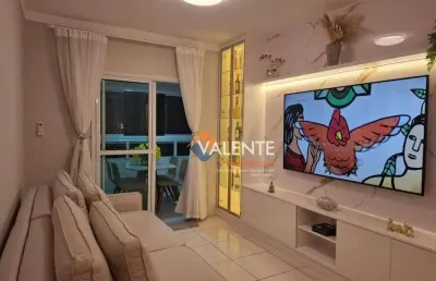 Apartamento com 2 dormitórios à venda, 89 m² por r$ 670.000,00 - vila guilhermina - praia grande/sp