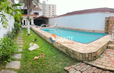 Sobrado com 4 dormitórios à venda, 134 m² por r$ 980.000,00 - mirim - praia grande/sp