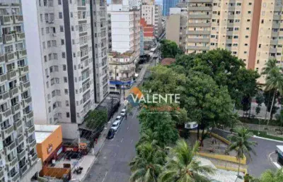 Studio com 1 dormitório à venda, 45 m² por r$ 165.000,00 - centro - são vicente/sp