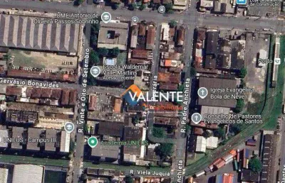Terreno à venda, 1054 m² por r$ 4.876.000,00 - macuco - santos/sp
