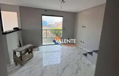 Sobrado com 2 dormitórios à venda, 90 m² por r$ 490.000,00 - tude bastos - praia grande/sp