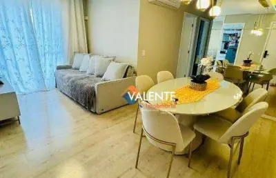 Apartamento com 3 dormitórios à venda, 72 m² por r$ 585.000,00 - centro - são vicente/sp