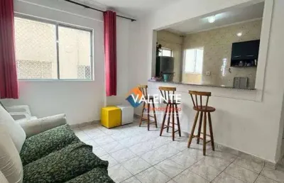 Apartamento com 1 dormitório à venda, 45 m² por r$ 270.000,00 - aviação - praia grande/sp