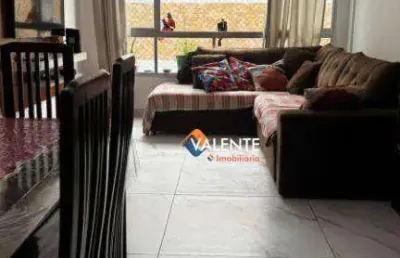 Apartamento com 2 dormitórios à venda, 115 m² por r$ 415.000,00 - centro - são vicente/sp