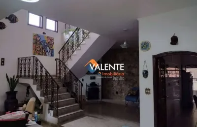 Casa com 4 dormitórios à venda, 358 m² por r$ 1.850.000,00 - canto do forte - praia grande/sp