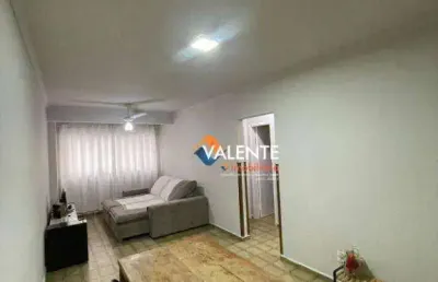 Apartamento com 1 dormitório para alugar, 50 m² por r$ 2.200,00/mês - boa vista - são vicente/sp