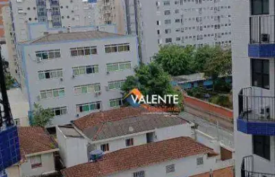 Flat com 1 dormitório à venda, 48 m² por r$ 150.000,00 - gonzaguinha - são vicente/sp