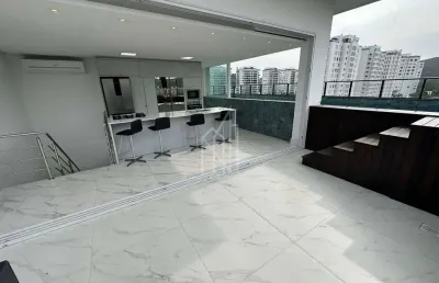 Cobertura duplex frente mar no edifício brava prime