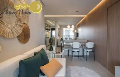 Apartamento 2 quartos com lazer total centro atibaia