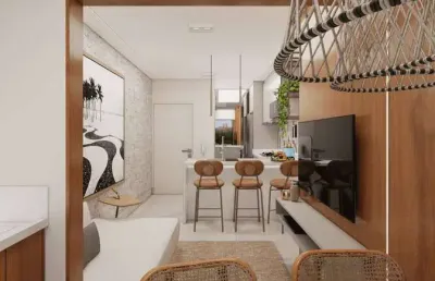 Apartamento com 1 ou 2 quartos ( uma suíte ) up home  - atibaia