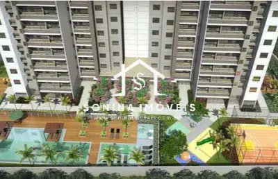 Venda apartamento 3q 1 suite vértice carraro - atibaia