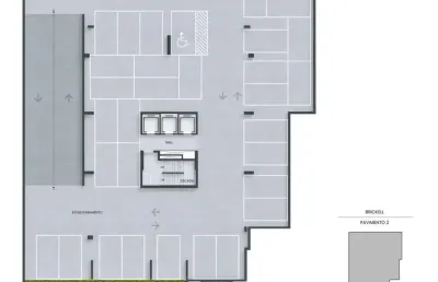 Apartamento à venda no brickell com 2 quartos e 78m²
