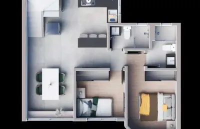 Apartamento à venda no province di martini com 2 quartos e 55m²