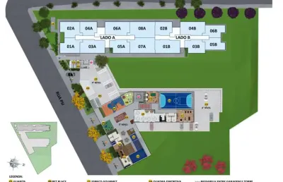 Apartamento à venda no exclusive montreal - b com 2 quartos e 51m²